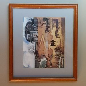 Framed Charles Wysocki Print